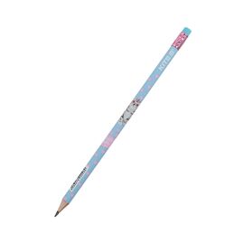 Карандаш графитный Kite Studio Pets круглый, с резинкой, НВ (SP24-056)