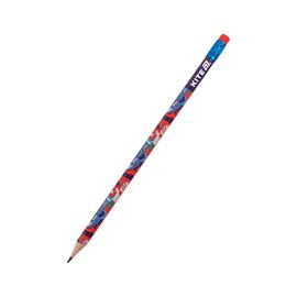 Карандаш графитный Kite Transformers круглый, с резинкой, НВ (TF25-056)