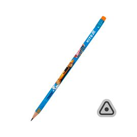 Карандаш графитный Kite Hot Wheels трехгранный, с резинкой, НВ (HW25-046)