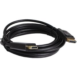 Кабель мультимедийный DisplayPort M to HDMI M 3.0m 4K60Hz black Patron (PN-DP-HDMI-30)