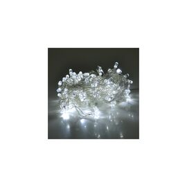 Гирлянда Voltronic Штора-Конус White 120LED, 8 режимів, 3х0,3 метра, прозора, BOX (DT-2025/S120SW)