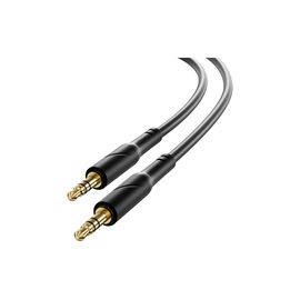 Кабель мультимедийный 3.5mm M to 3.5mm M 1.0m black XO (NB-R271.black)