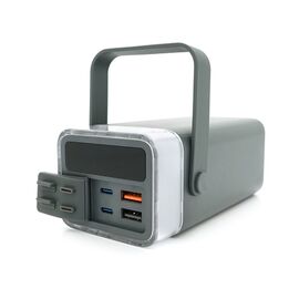 Батарея універсальна Remax 40000mAh, 22.5W, PD+QC, 2*USB+2*Type-C, Gray (RPP-596)