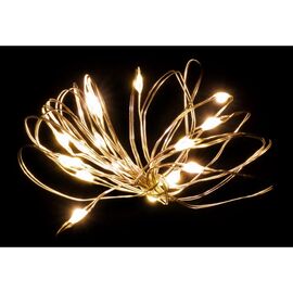 Гирлянда Luca Lighting струна, 1 м, класична біла, 10 LED 2xCR2032 (8718861660623)