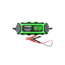 Зарядное устройство для автомобильного аккумулятора WINSO PRO LCD 10A, 12V, 4-200Ah (139520)