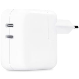 Зарядний пристрій Apple 35W Dual USB-C Port Power Adapter, Model А2676 (MNWP3ZM/A)
