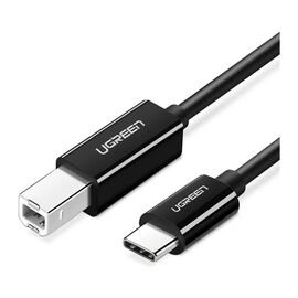 Кабель для принтера USB-C 2.0 to BM 2.0m US241 black Ugreen (50446)