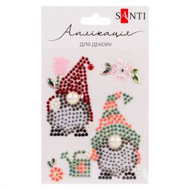 Набор для творчества Santi Гноми аплікація зі страз самоклеючих 10х12 см (743036)