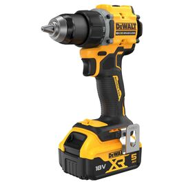 Шуруповерт DeWALT XR Li-Ion 18V, 2x5Ah, 74 Нм, 0-450/0-1650 об/мин, 1.12 кг, TSTAK (DCD794P2T)