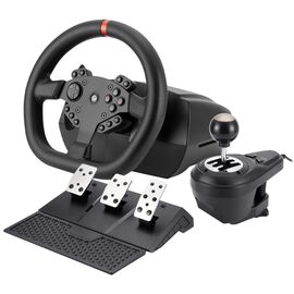 Кермо GamePro RW070PM з педалями та коробкою передач XBOXONE/PS4/PC (RW070PM)