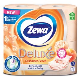 Туалетний папір Zewa Deluxe Персик 3 шари 4 рулони (9011111035769)