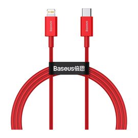 Дата кабель USB-C to Lightning 1.0m 20W red Baseus (CATLYS-A09)