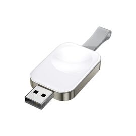 Зарядний пристрій Essager Wireless charger for smart watch USB white (EWXA-YB02-Z)