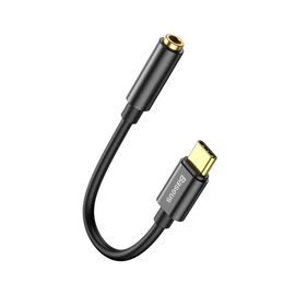 Перехідник USB-C M to 3.5mm F 0.1m black Baseus (CATL54-01)
