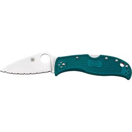 Ніж Spyderco Leafjumper Serrated Blue (C262SBLK390)