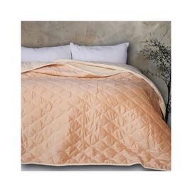 Покривало MirSon №5050 Velor charm Beige 180х210 см (2200008376789)