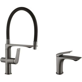 Смеситель Kroner Graz-GRP03815 + змішувач Graz-GRP010 (CVS30147)