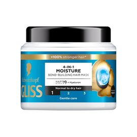 Маска для волос Gliss 4-In-1 Aqua Revive Moisture Bond-Building Hair Mask 400 мл (9000101726213)