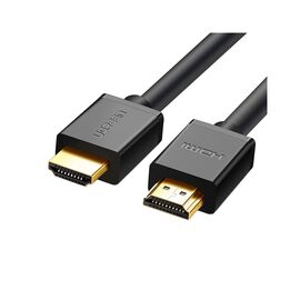 Кабель мультимедийный HDMI M to HDMI M 10.0m HD104 black Ugreen (10110)