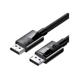 Кабель мультимедийный DisplayPort M to DisplayPort M 1.5m V1.4 braided DP114 black Ugreen (80391)