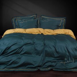 Постільна білизна MirSon Сатин Imperial Satin Messina 220х240 King Size (2200007179107)