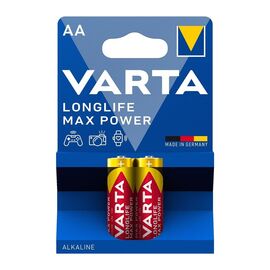 Батарейка Varta AA Longlife Max Power щелочная * 2 (04706101412)