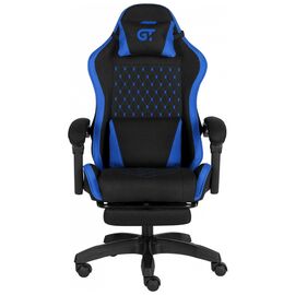 Кресло игровое GT Racer X-2339 Black/Blue (X-2339 Fabric Black/Blue)