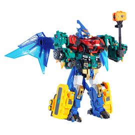 Трансформер Dinoster Метатрон (5 роботів, аксесуари) (EU580101)