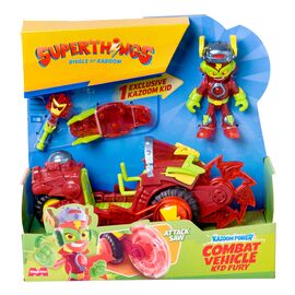 Ігровий набір SuperThings серії Combat Vehicles - Кід Ф'юрі (PSTSP116IN210)