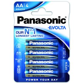 Батарейка Panasonic AA LR06 Evolta * 4 (LR6EGE/4BP)