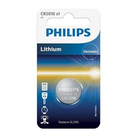 Батарейка Philips CR2016 Lithium (CR2016/01B)