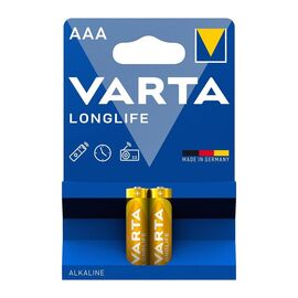 Батарейка Varta AAA Varta Longlife LR03 * 2 (04103101412)