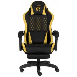 Кресло игровое GT Racer X-2339 Black/Yellow (X-2339 Fabric Black/Yellow)