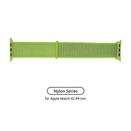 Ремешок для смарт-часов Armorstandart Nylon Band для Apple Watch 49/46/45/44/42 (Series 1-3) Light Green (ARM57858)