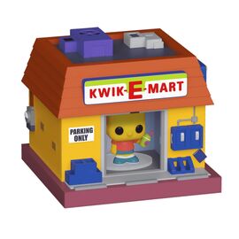 Фигурка Funko Pop набор Bitty Pop! Town - Барт Симпсон и Квики-Март (83684)