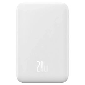 Батарея універсальна Baseus Magnetic Mini Wireless 20000mAh 20W, White (PPCX150002)