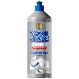 Рідина для чищення ванн Wash&Free Cantri Gel Universal 1 кг (4823128001546)