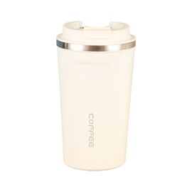 Термокружка Merlion 510 мл, біла (Termo-304-510Wh)