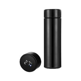 Термос Merlion з цифровим термометром 0,5 л, чорний (SUS-304E-Bk/500)