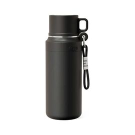 Термос Merlion з чашкою та ситечком 1 л, чорний (TermTea-1000Black)