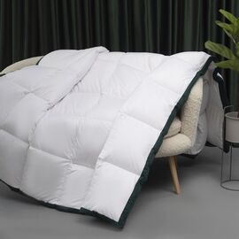 Одеяло MirSon летнее 100% пух Thinsulat Imperial Satin Luxe Евро 200х220 (2200007209378)