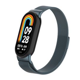 Ремешок для фитнес браслета Armorstandart Milanese Magnetic для Xiaomi Smart Band 10/9/8 Titanium Grey (ARM86893)