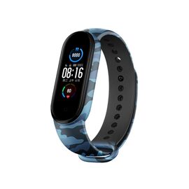 Ремешок для фитнес браслета Armorstandart для Xiaomi Mi Band 7/6/5 New Style Khaki Blue (ARM80989)