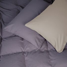 Постельное белье MirSon 004-001 Cappuchino/Ash grey Фланель 2x143x210 Семейный (2200009658495)