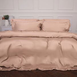 Постельное белье MirSon Tencel №03 Creamy 200 x 220 Евро (2200009369070)