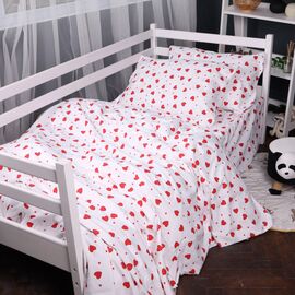 Постільна білизна MirSon 015 Love Фланель 160x220 Полуторний Євро (2200009652615)