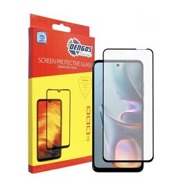 Стекло защитное Dengos Full Glue Motorola E15/G35 Black (TGFG-421)