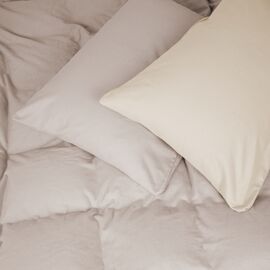 Постельное белье MirSon 007-004 Milk/Cappuchino Фланель 2x143x210 Семейный (2200009659454)