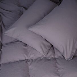 Постельное белье MirSon 001 Ash grey Фланель 220х240 King Size (2200009648175)