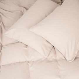 Постельное белье MirSon 007 Milk Фланель 160х220 Полуторный Евро (2200009650659)